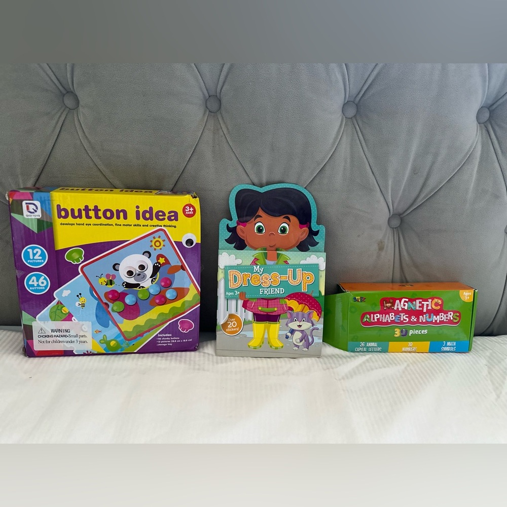 Bundle of 3 Variety Children Toys to Help Promote Fine Motor Skills in Kids!